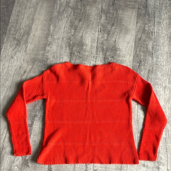 Talbots bright orange Knit sweater - Picture 8 of 8